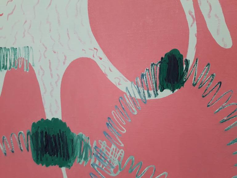 Original Abstract Expressionism Abstract Painting by Adam Norgaard