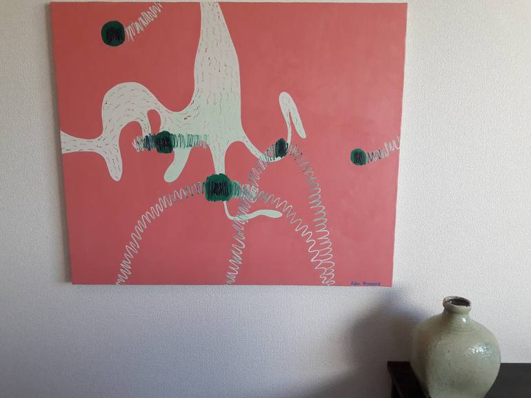 Original Abstract Painting by Adam Norgaard