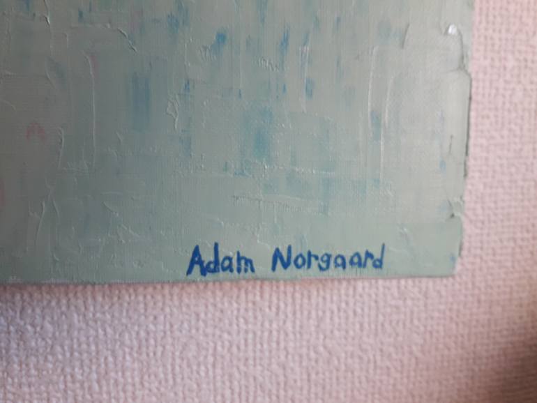Original Conceptual Landscape Painting by Adam Norgaard