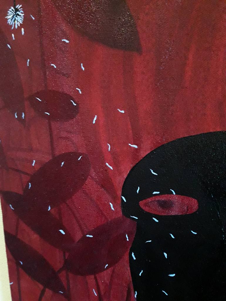 Original Conceptual People Painting by Adam Norgaard