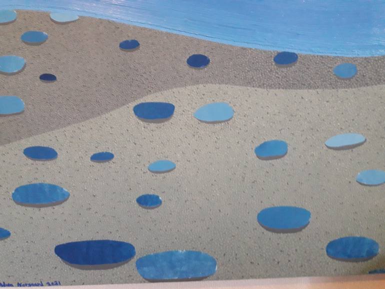 Original Conceptual Landscape Painting by Adam Norgaard