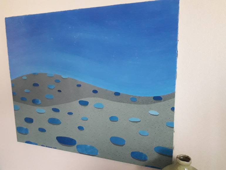 Original Conceptual Landscape Painting by Adam Norgaard