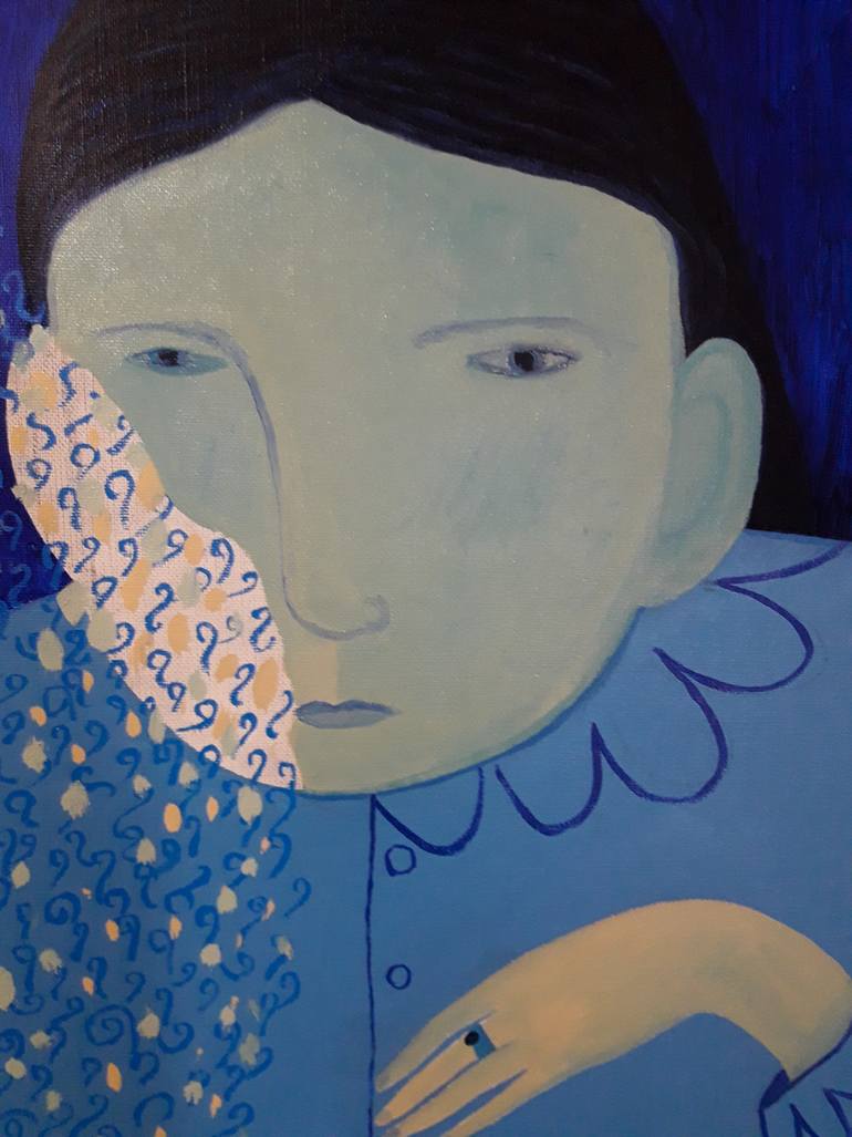 Original Portraiture People Painting by Adam Norgaard