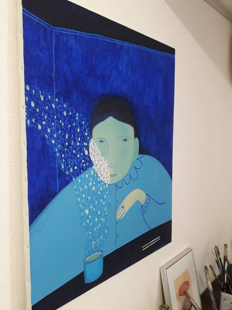 Original Portraiture People Painting by Adam Norgaard