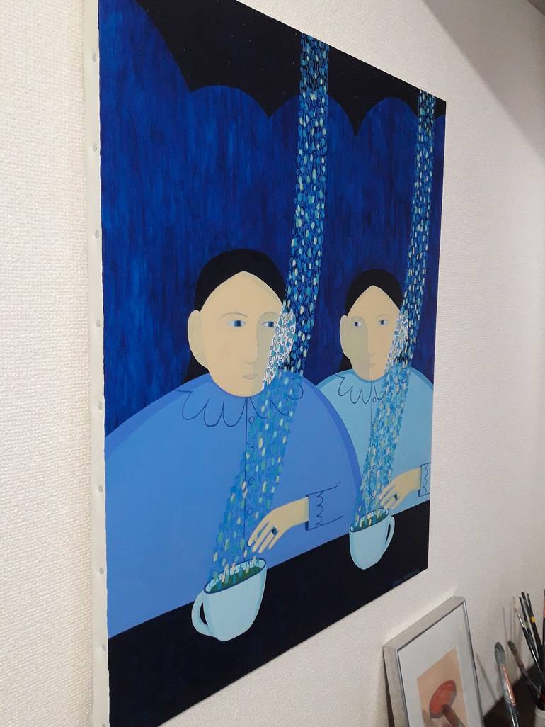 Original Portraiture People Painting by Adam Norgaard