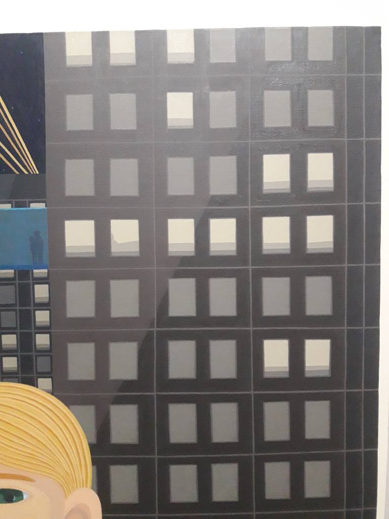 Original Contemporary People Painting by Adam Norgaard