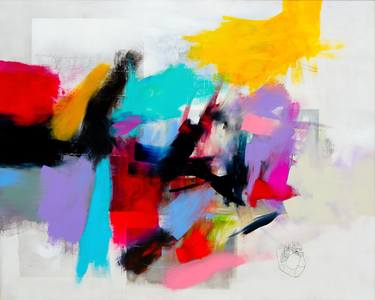 Print of Abstract Expressionism Abstract Paintings by Franko Tencic