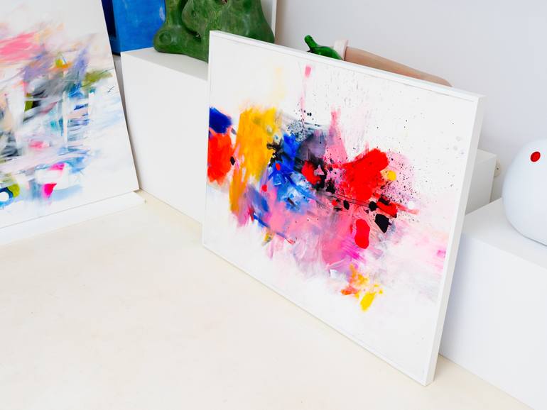 Original Abstract Expressionism Abstract Painting by Franko Tencic