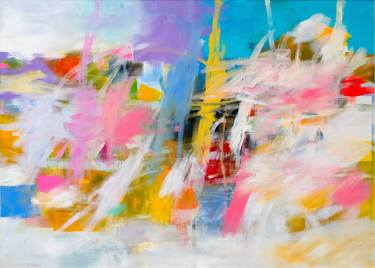 Original Abstract Expressionism Abstract Paintings by Franko Tencic
