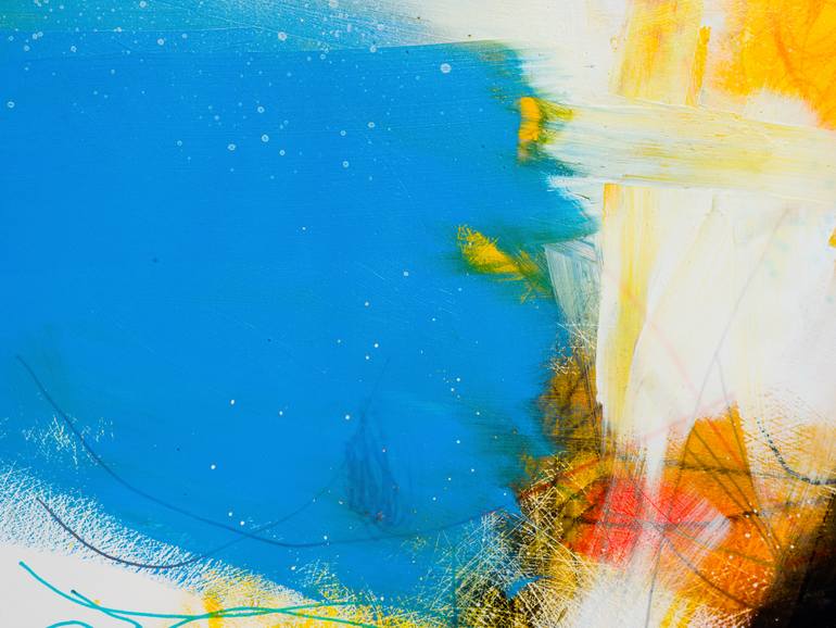 Original Abstract Expressionism Abstract Painting by Franko Tencic