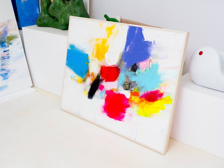 Original Abstract Expressionism Abstract Painting by Franko Tencic