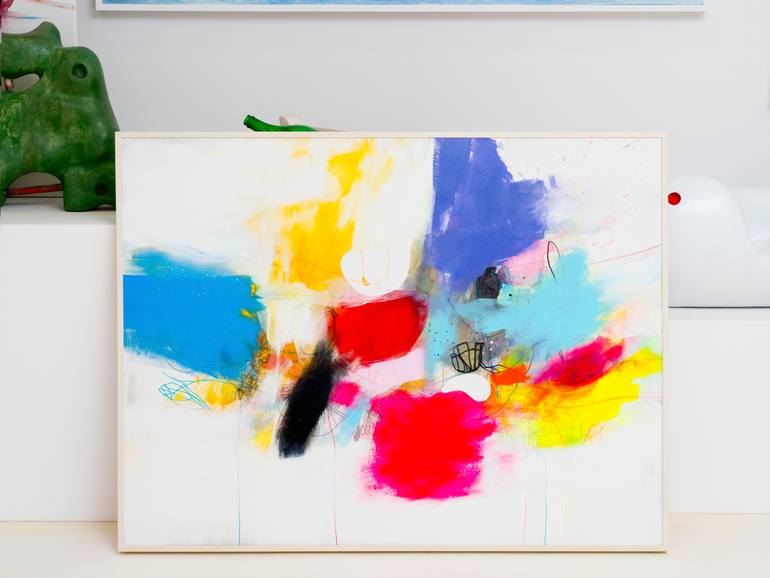 Original Abstract Expressionism Abstract Painting by Franko Tencic