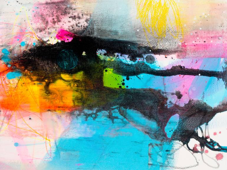 Original Contemporary Abstract Painting by Franko Tencic