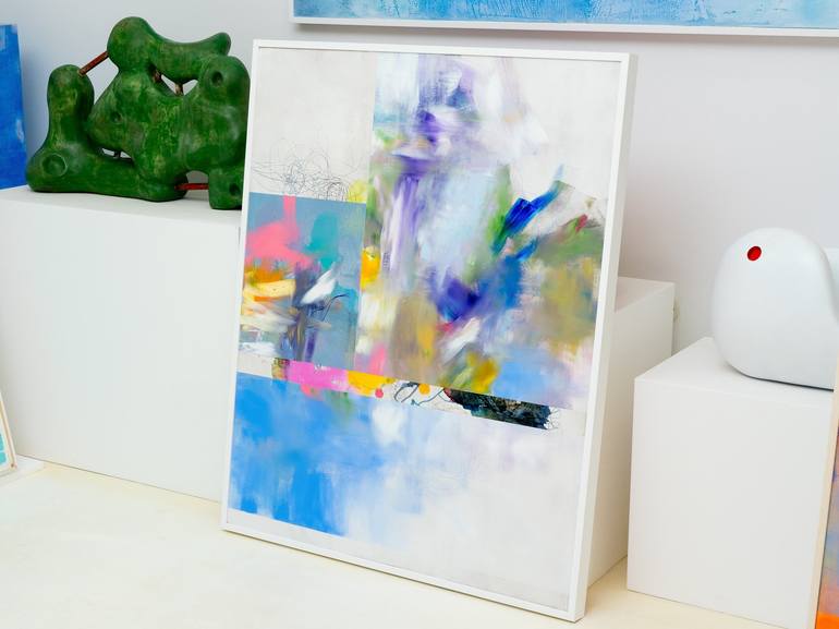 Original Modernism Abstract Painting by Franko Tencic