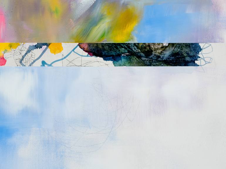 Original Modernism Abstract Painting by Franko Tencic