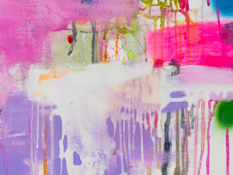 Original Abstract Expressionism Abstract Painting by Franko Tencic