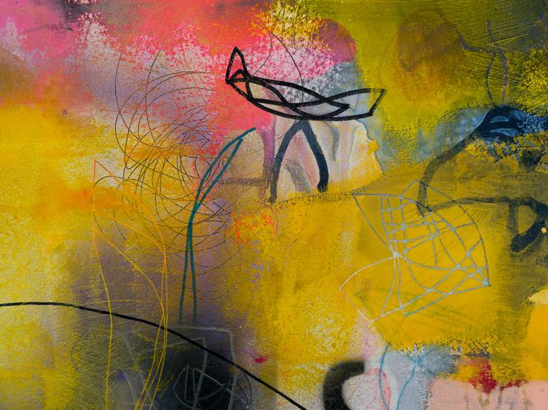 Original Abstract Expressionism Abstract Painting by Franko Tencic