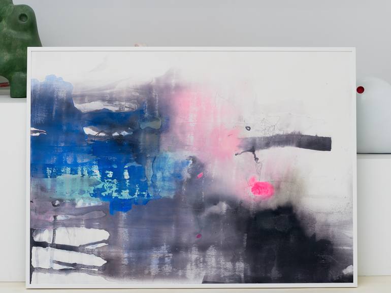 Original Abstract Expressionism Abstract Painting by Franko Tencic