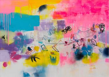 Original Modern Abstract Paintings by Franko Tencic