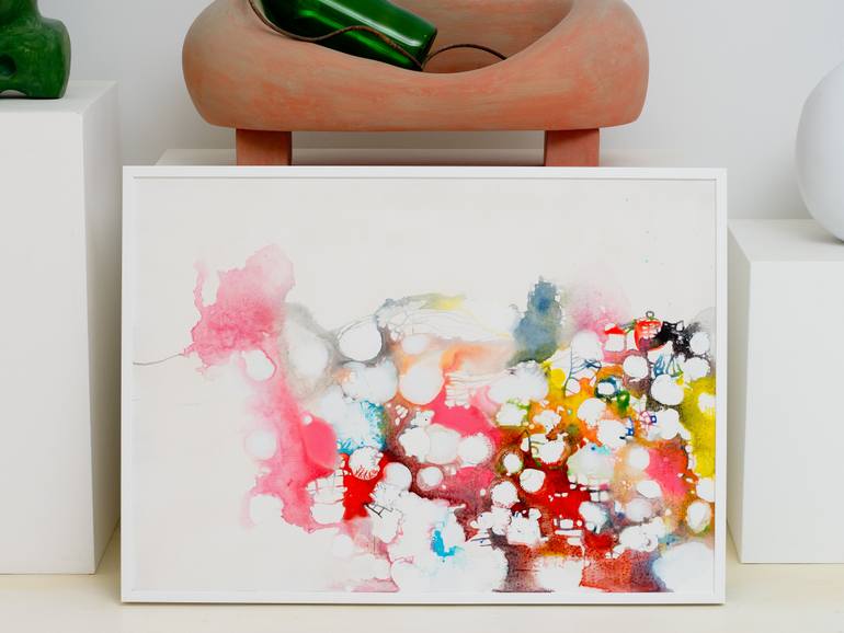 Original Abstract Expressionism Abstract Painting by Franko Tencic