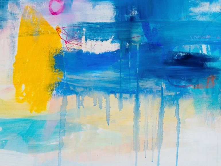 Original Abstract Expressionism Abstract Painting by Franko Tencic