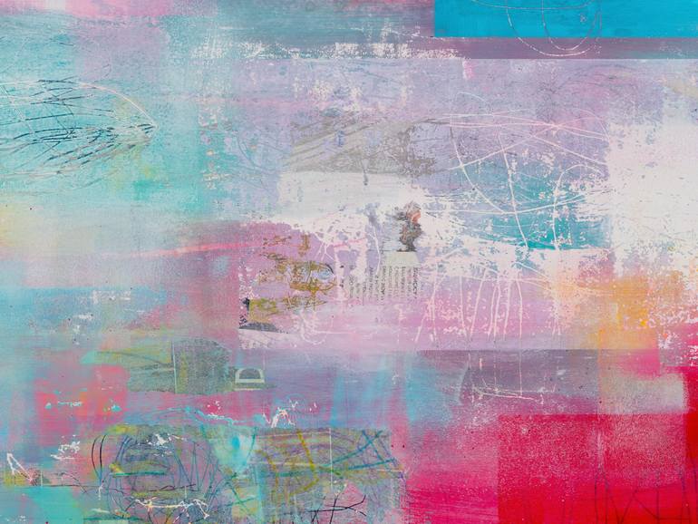 Original Modernism Abstract Painting by Franko Tencic