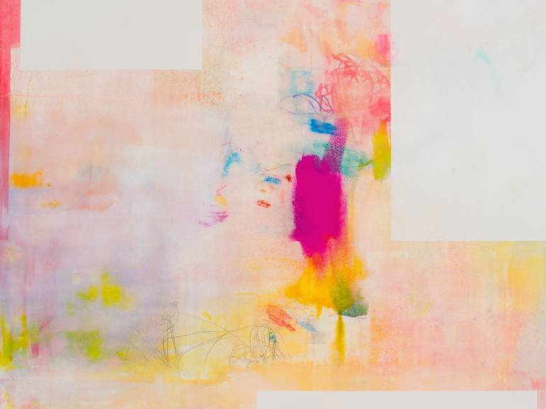 Original Modernism Abstract Painting by Franko Tencic