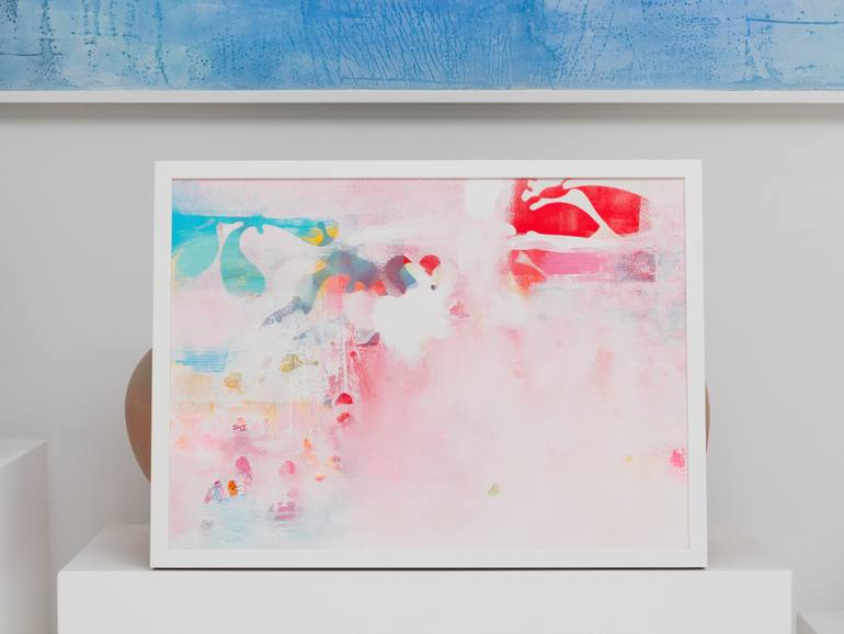 Original Modernism Abstract Painting by Franko Tencic