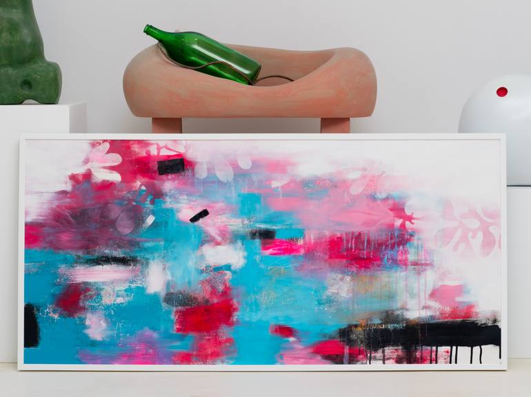 Original Abstract Expressionism Abstract Painting by Franko Tencic