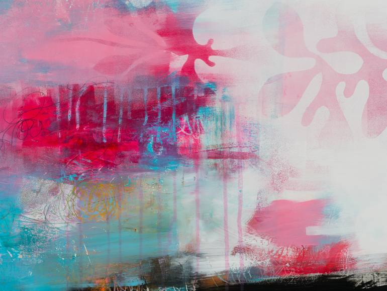 Original Abstract Expressionism Abstract Painting by Franko Tencic