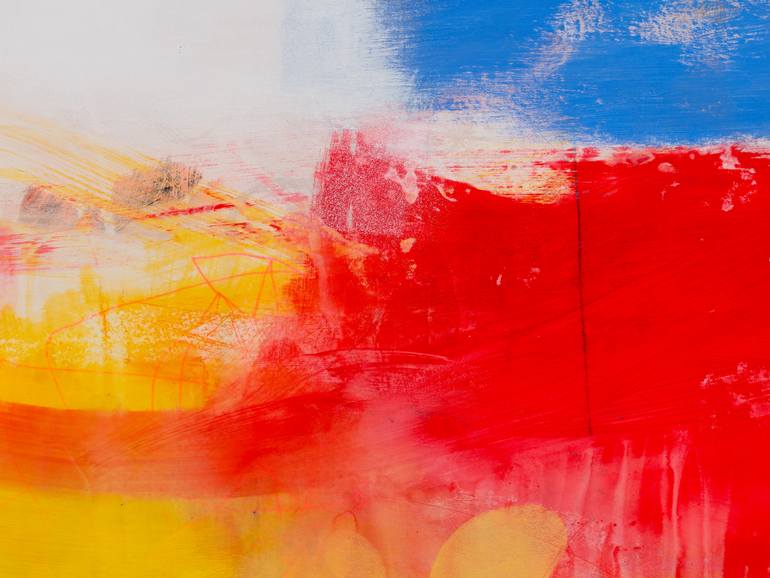 Original Abstract Expressionism Abstract Painting by Franko Tencic