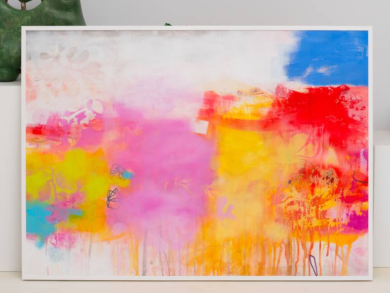 Original Abstract Expressionism Abstract Painting by Franko Tencic