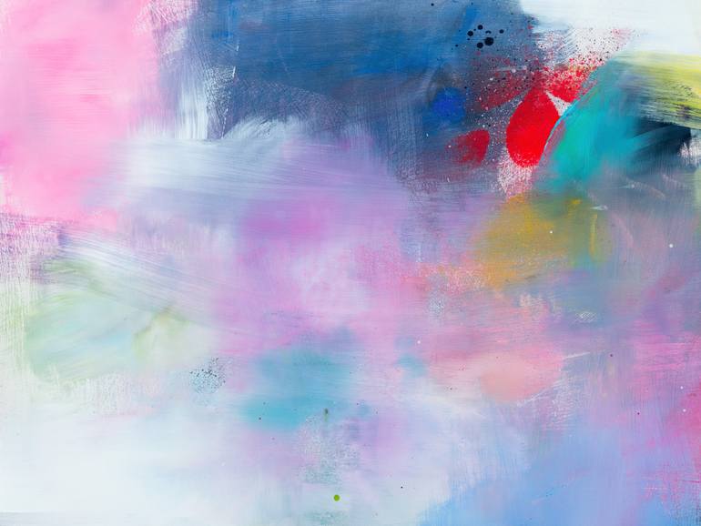 Original Abstract Expressionism Abstract Painting by Franko Tencic