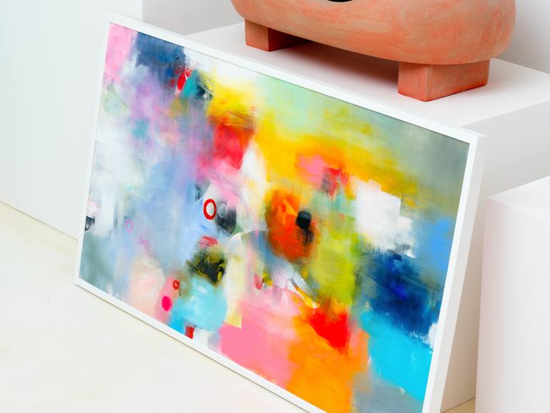 Original Abstract Expressionism Abstract Painting by Franko Tencic