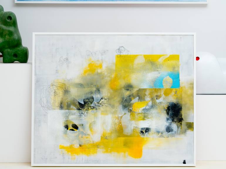 Original Modernism Abstract Painting by Franko Tencic
