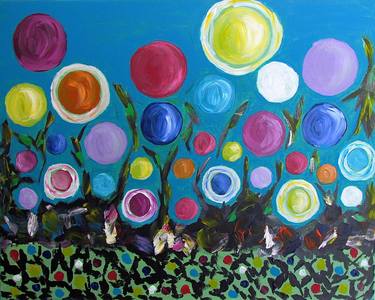 Original Abstract Paintings by Dottie Matheson