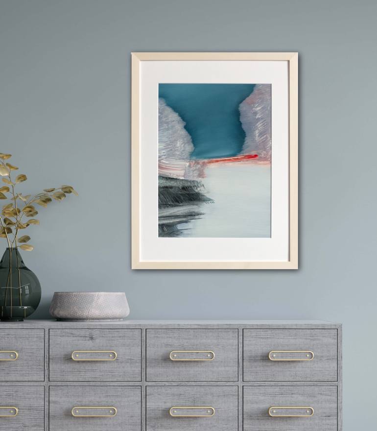 Original Abstract Expressionism Abstract Painting by Katrin Roth