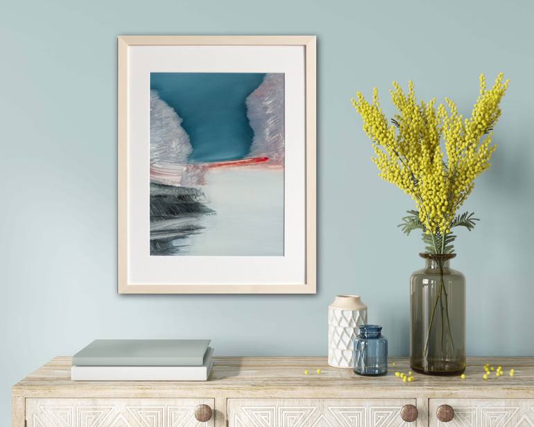 Original Abstract Expressionism Abstract Painting by Katrin Roth