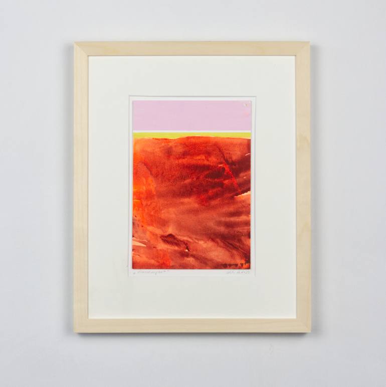 Original Abstract Expressionism Abstract Painting by Katrin Roth
