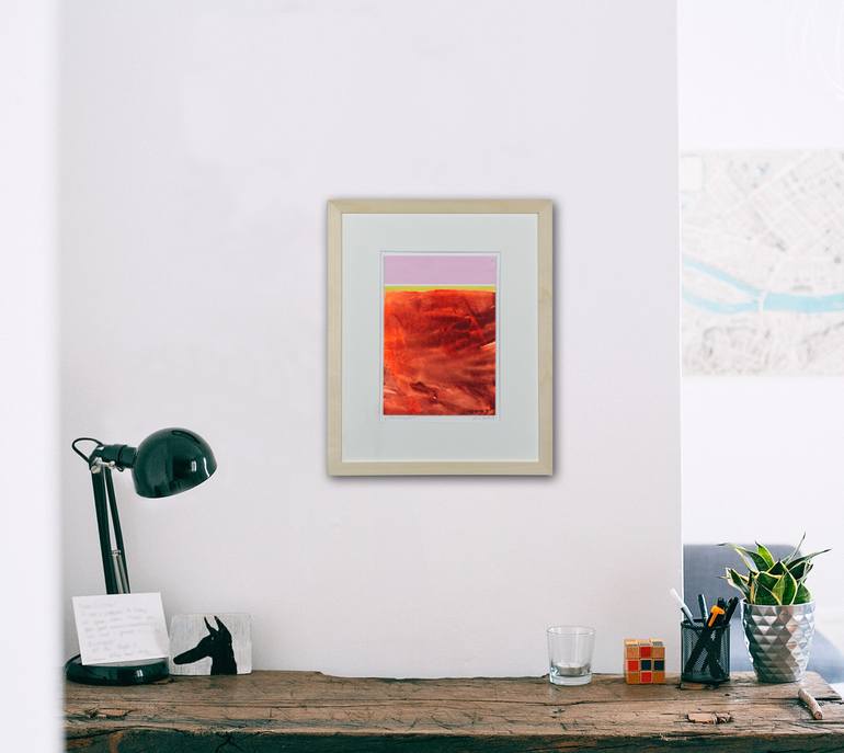 Original Abstract Expressionism Abstract Painting by Katrin Roth