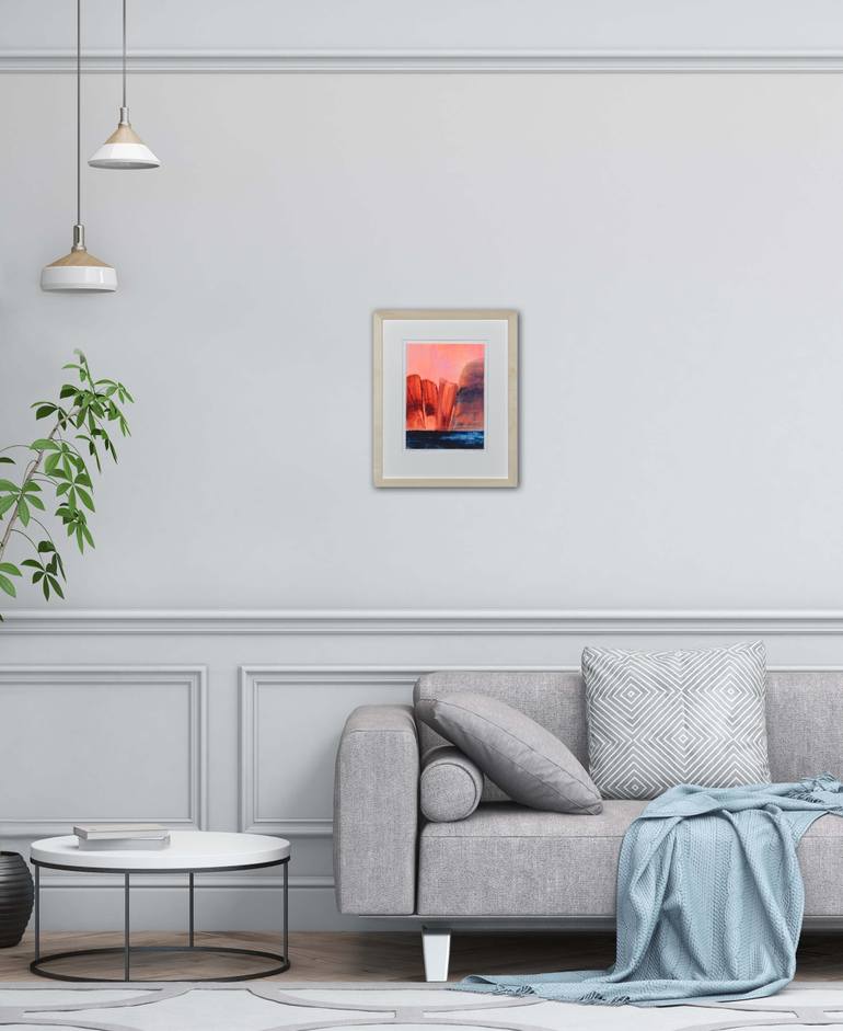 Original Abstract Expressionism Abstract Painting by Katrin Roth
