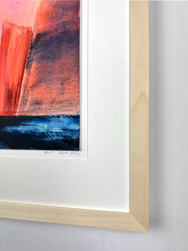 Original Abstract Expressionism Abstract Painting by Katrin Roth
