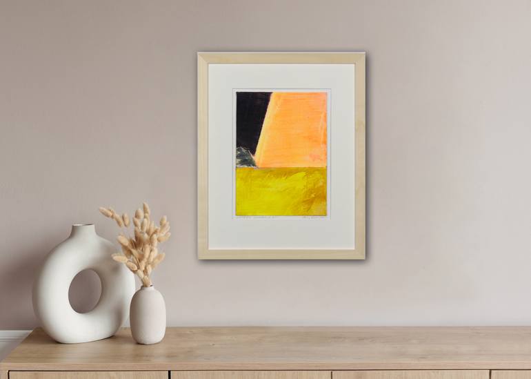 Original Abstract Expressionism Abstract Painting by Katrin Roth