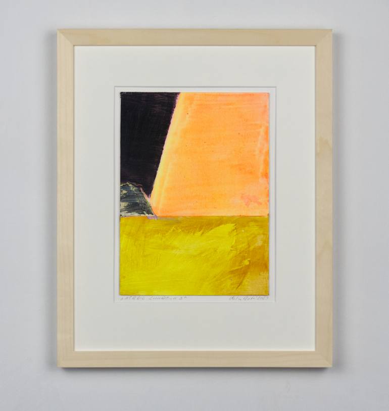 Original Abstract Expressionism Abstract Painting by Katrin Roth