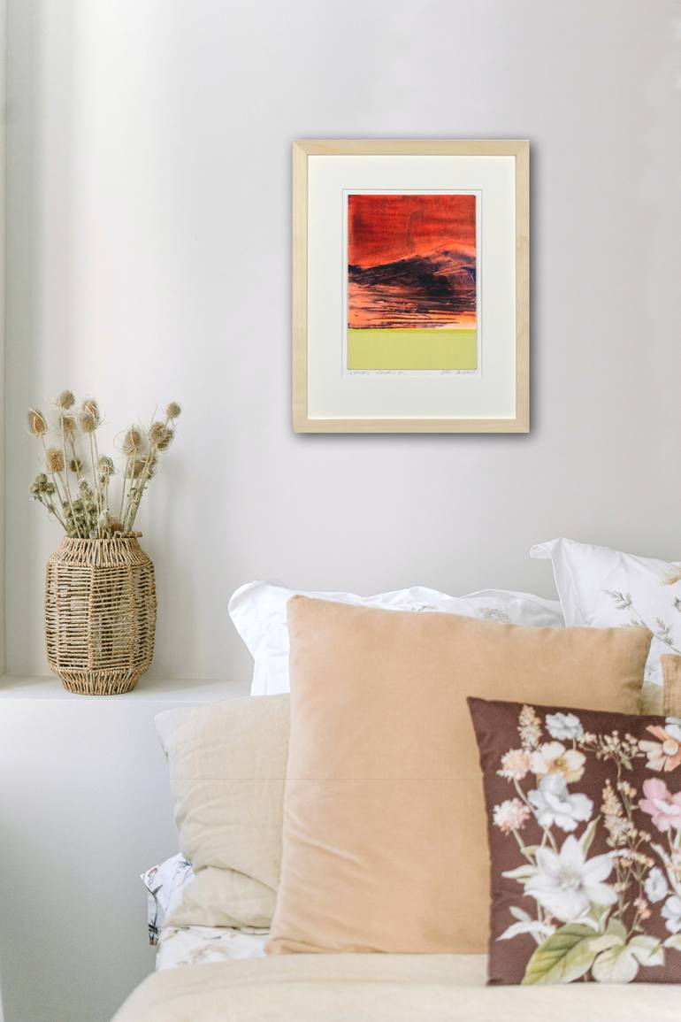 Original Abstract Expressionism Abstract Painting by Katrin Roth