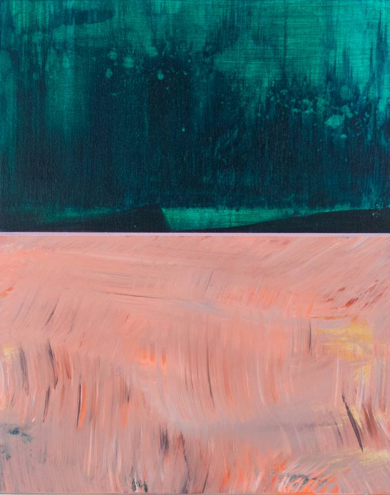 Original Color Field Painting Abstract Painting by Katrin Roth