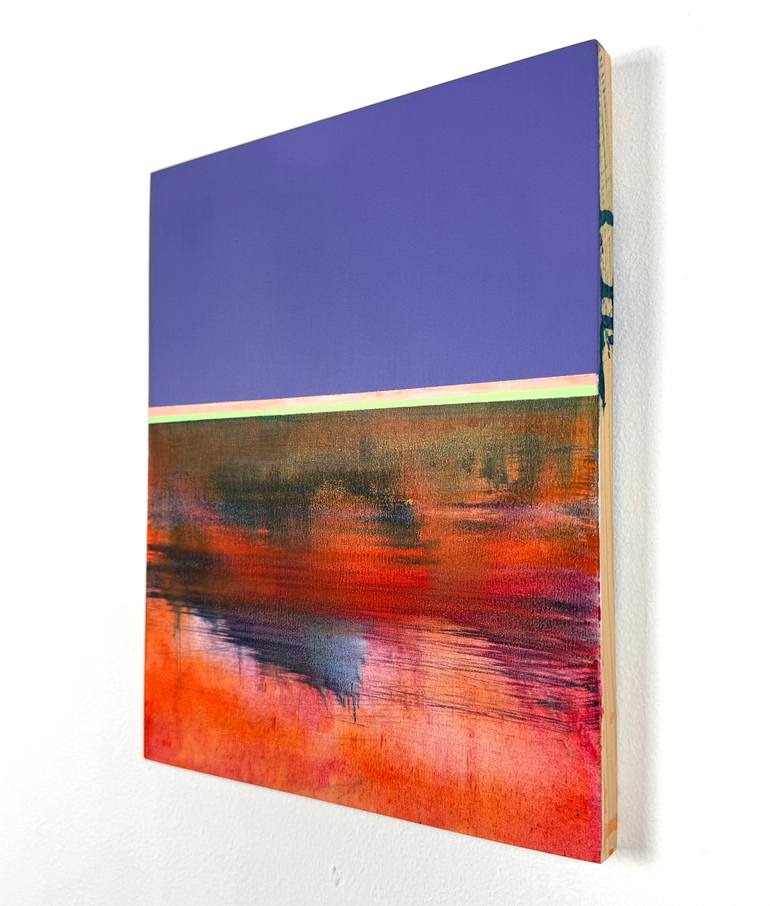 Original Color Field Painting Abstract Painting by Katrin Roth