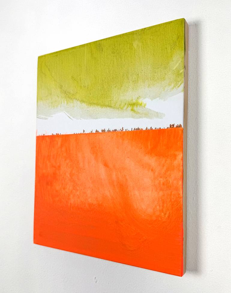Original Color Field Painting Abstract Painting by Katrin Roth