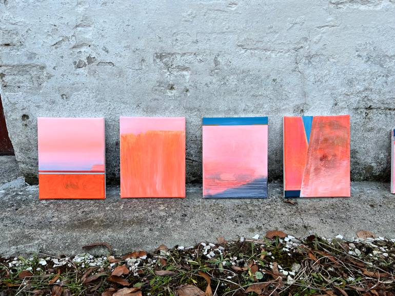 Original Color Field Painting Abstract Painting by Katrin Roth