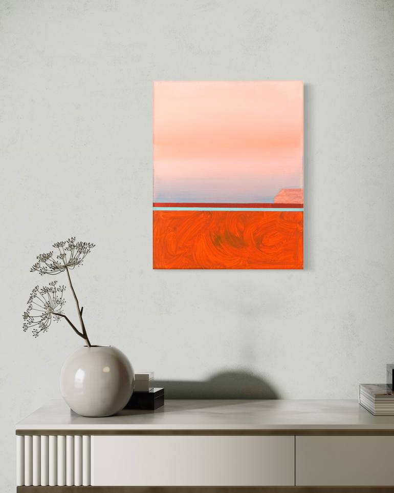 Original Color Field Painting Abstract Painting by Katrin Roth